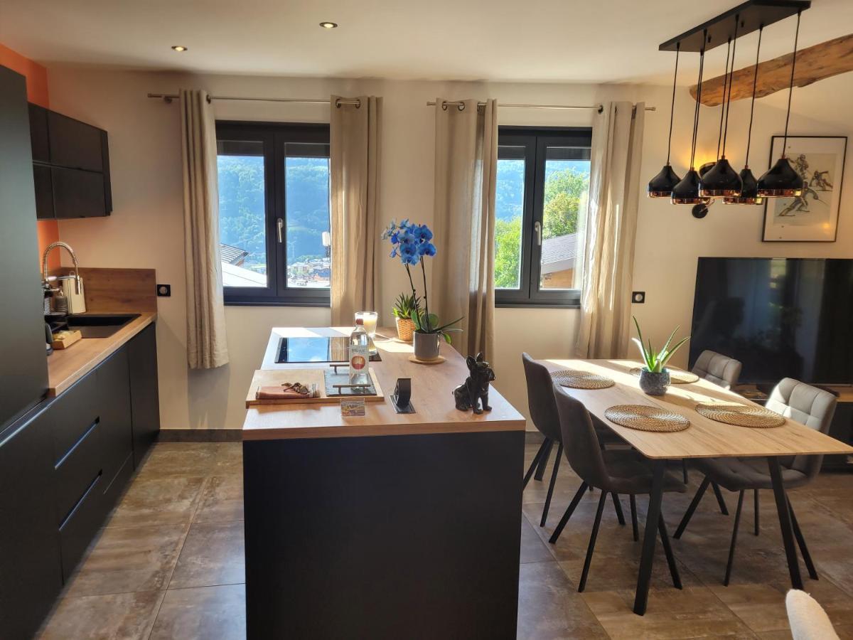 Giteduruisseau73, Heart Of French Alps Paradiski, Maison Entiere 80M2 Au Calme, 2 Chambres 2 Salles De Bain Avec Terrasse Et Garage Bourg-Saint-Maurice Ngoại thất bức ảnh