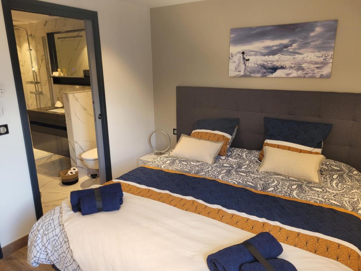 Giteduruisseau73, Heart Of French Alps Paradiski, Maison Entiere 80M2 Au Calme, 2 Chambres 2 Salles De Bain Avec Terrasse Et Garage Bourg-Saint-Maurice Ngoại thất bức ảnh