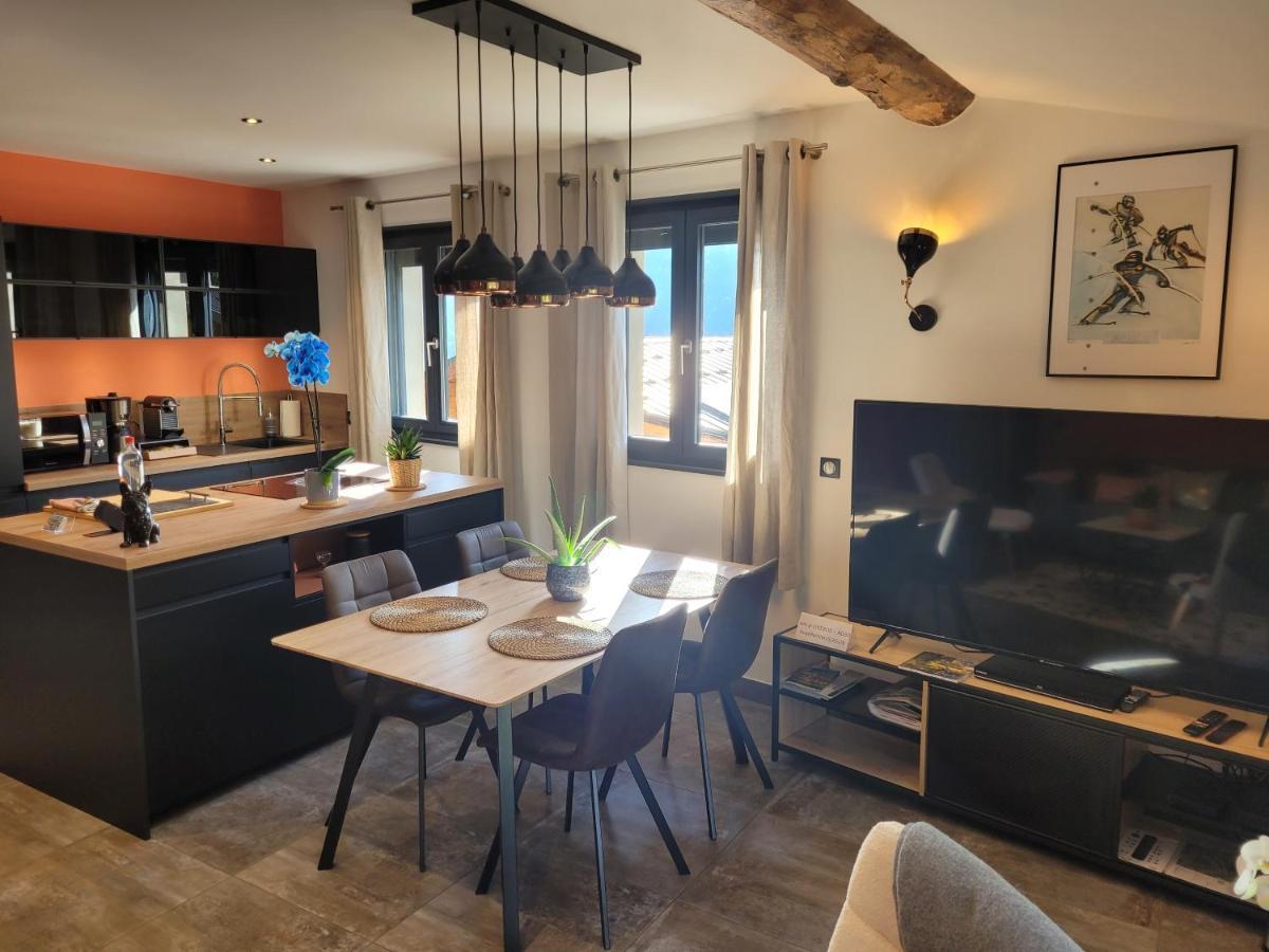Giteduruisseau73, Heart Of French Alps Paradiski, Maison Entiere 80M2 Au Calme, 2 Chambres 2 Salles De Bain Avec Terrasse Et Garage Bourg-Saint-Maurice Ngoại thất bức ảnh