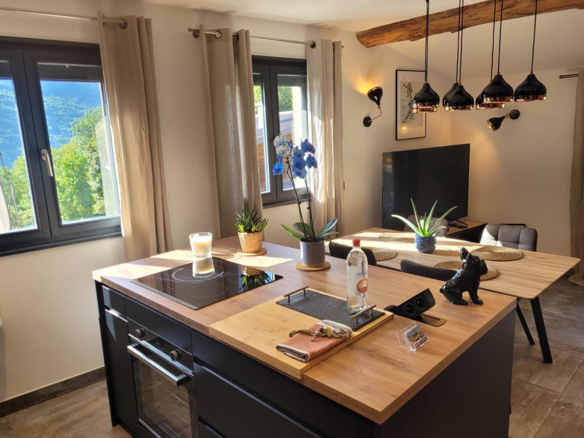 Giteduruisseau73, Heart Of French Alps Paradiski, Maison Entiere 80M2 Au Calme, 2 Chambres 2 Salles De Bain Avec Terrasse Et Garage Bourg-Saint-Maurice Ngoại thất bức ảnh