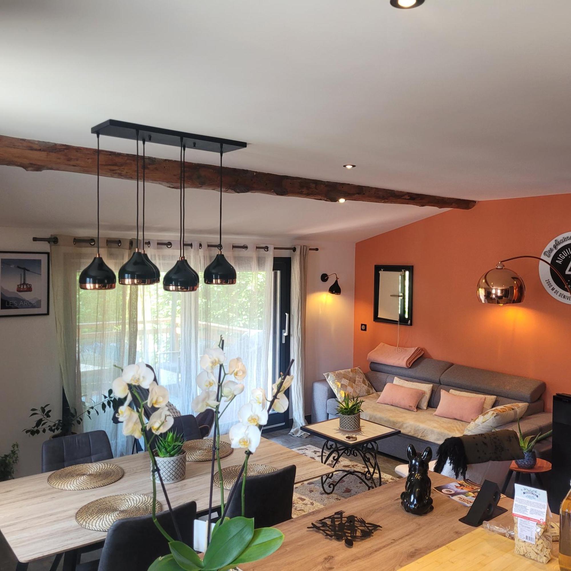 Giteduruisseau73, Heart Of French Alps Paradiski, Maison Entiere 80M2 Au Calme, 2 Chambres 2 Salles De Bain Avec Terrasse Et Garage Bourg-Saint-Maurice Ngoại thất bức ảnh
